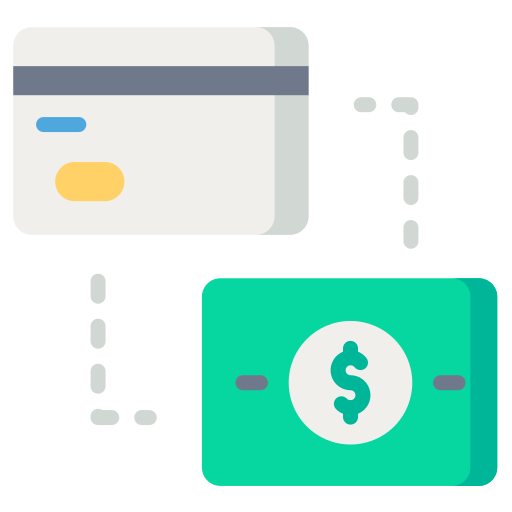 Transaction free icon