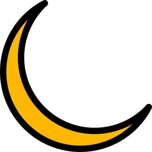 New moon Generic Fill & Lineal icon