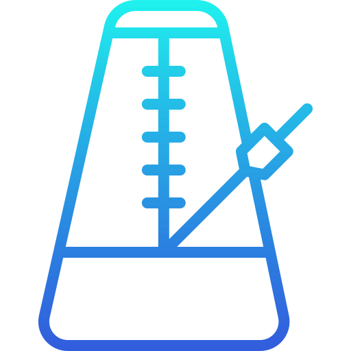 metrónomo icono gratis