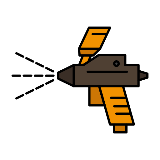 pistola rociadora icono gratis