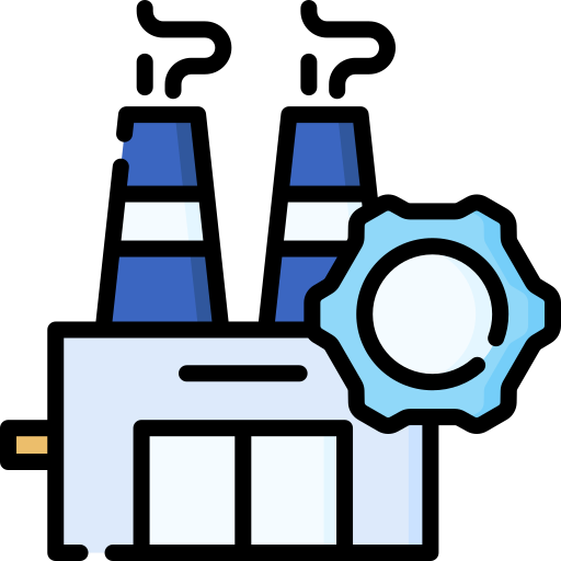 Factory free icon Factory free icon