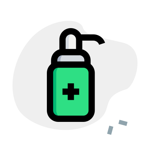 gel antibactérien Icône gratuit