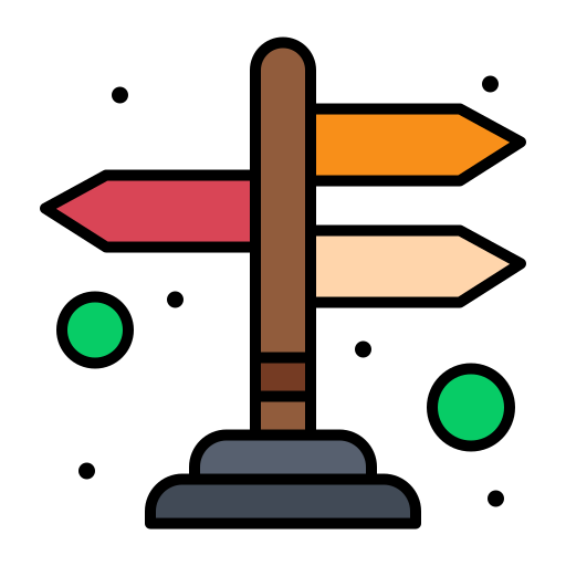 Direction free icon Direction free icon