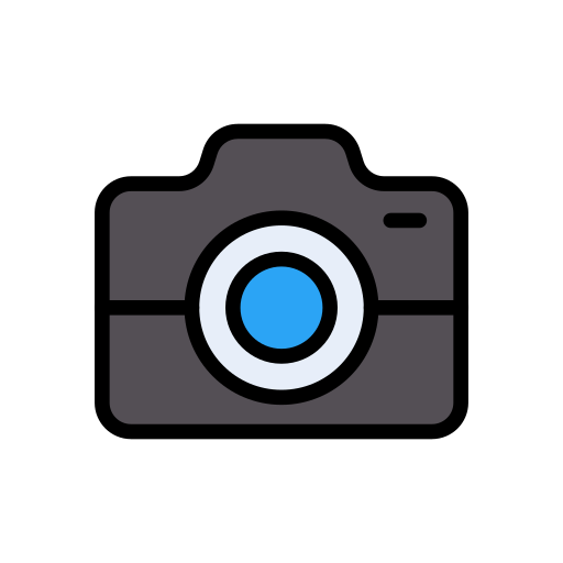 Photo Vector Stall Lineal Color icon