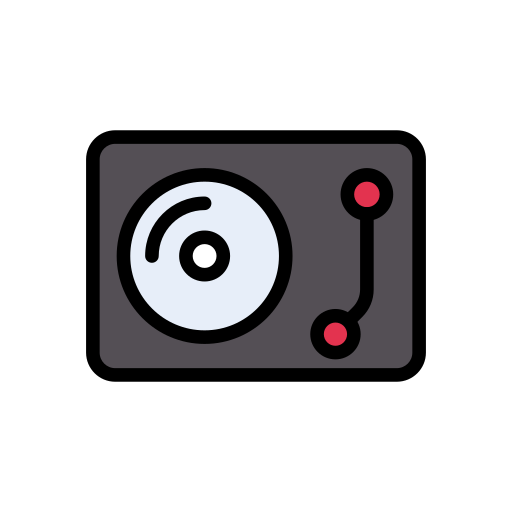 Vinyl free icon