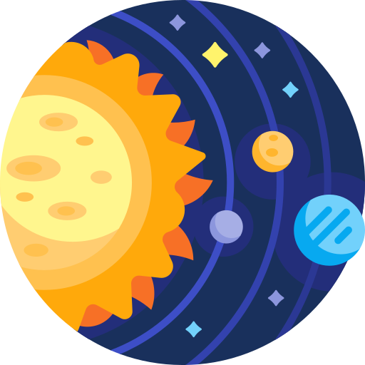 sistema solar icono gratis