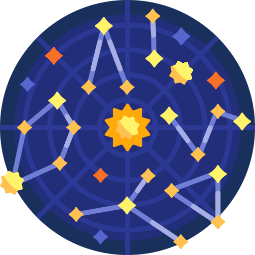 astronomía icono gratis