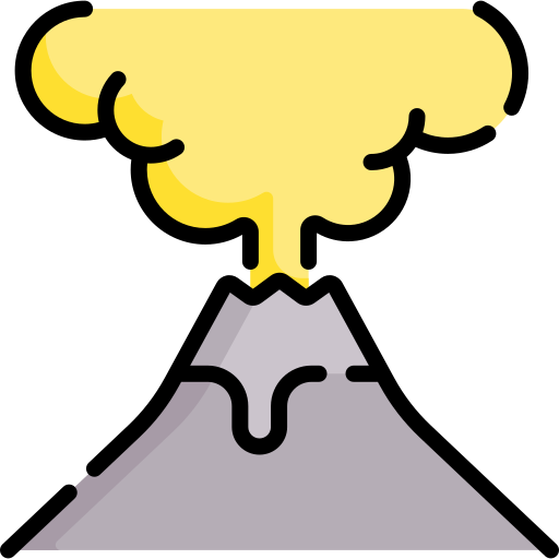 Volcano Special Lineal color icon