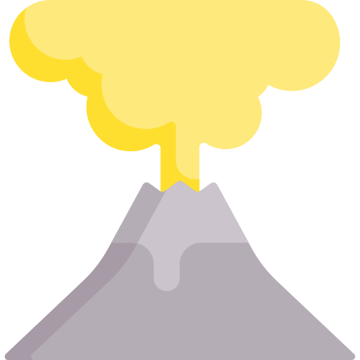 Volcano Special Flat icon