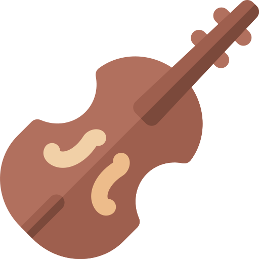 violín icono gratis