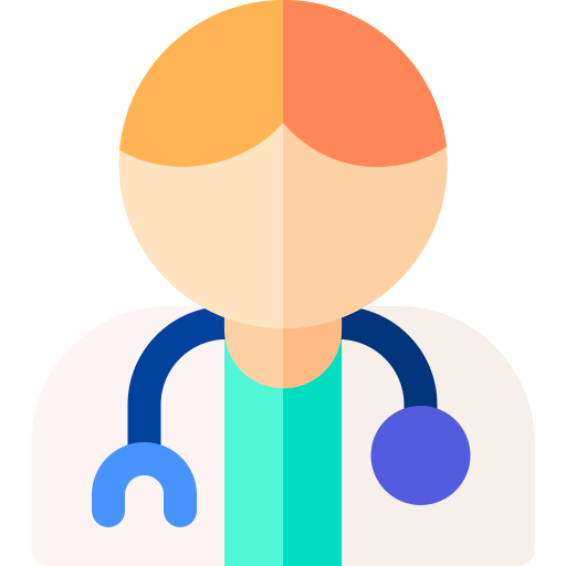 Doctor Basic Rounded Flat icon