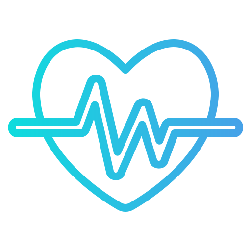 latido del corazón icono gratis