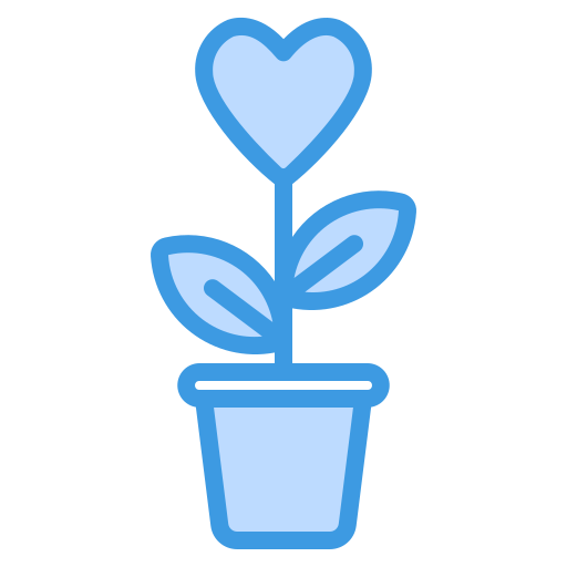 planta de amor icono gratis