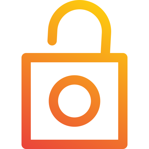Unlock free icon