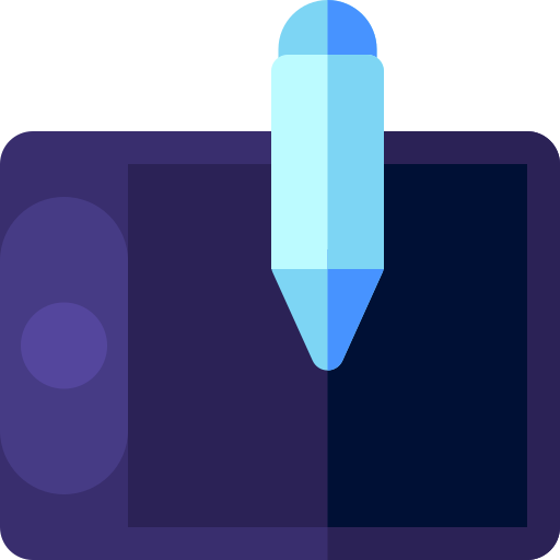 tablet de desenho grátis ícone