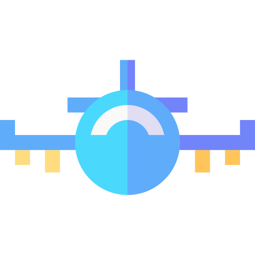 avión icono gratis