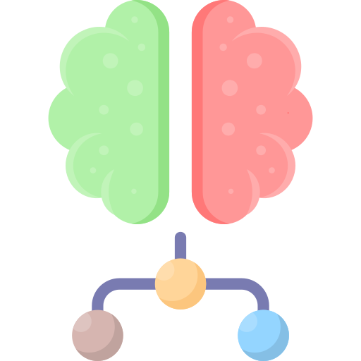 mapa mental icono gratis