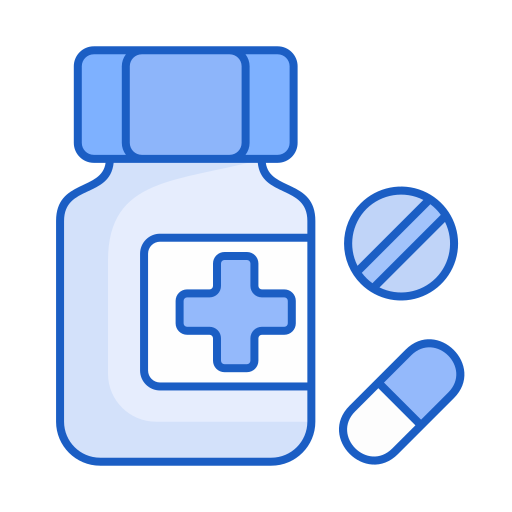 Drugs Generic Blue icon