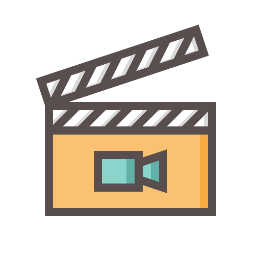 Movie Generic Outline Color icon