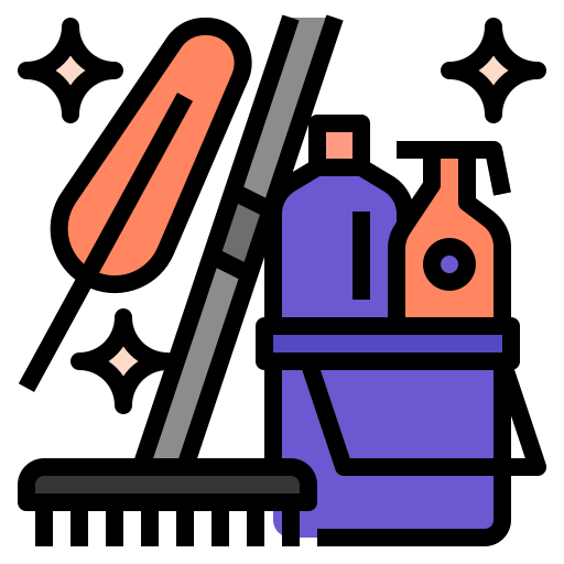 Cleaning service free icon