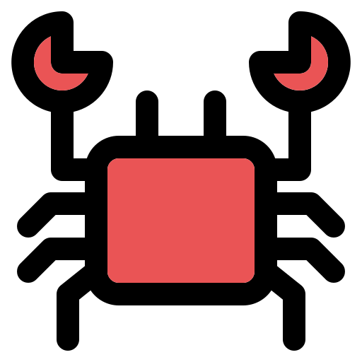crabe Icône gratuit crabe Icône gratuit