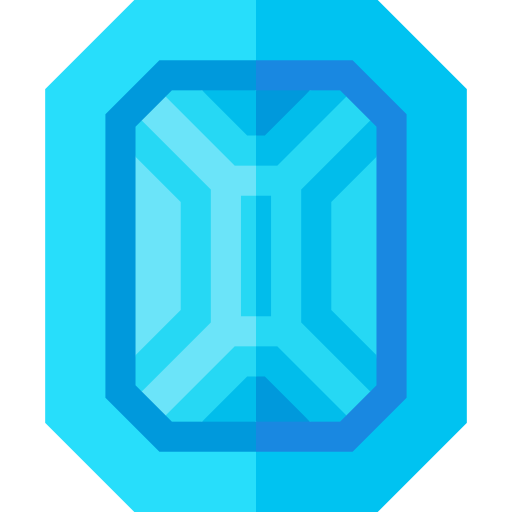 Diamond Basic Straight Flat icon