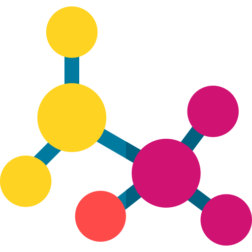 Molecule Basic Rounded Flat icon