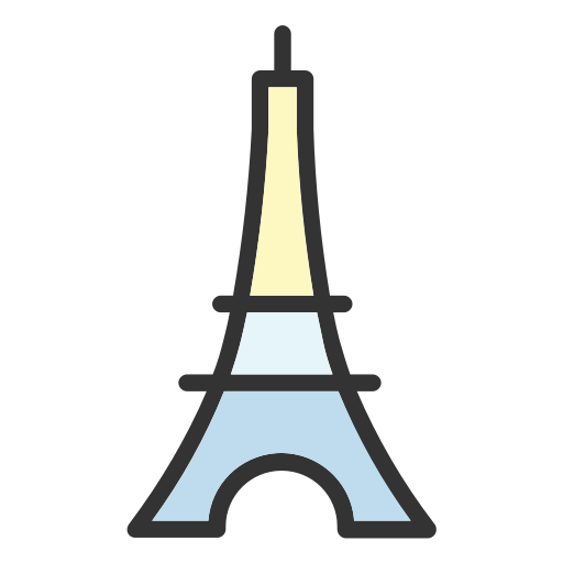 Eiffel tower - Free travel icons