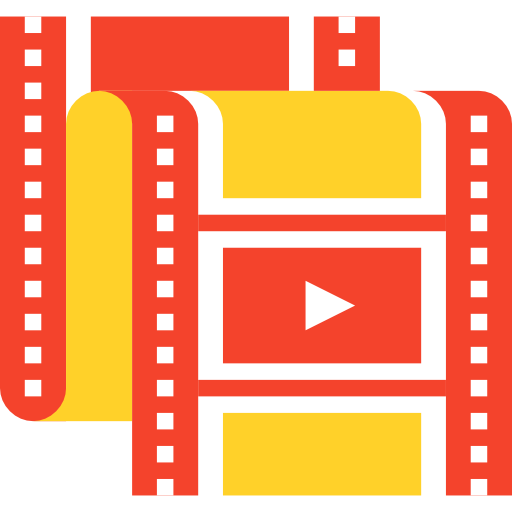 reproductor de video icono gratis