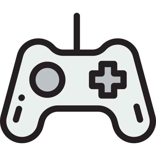 Game controller Detailed Rounded Lineal color icon