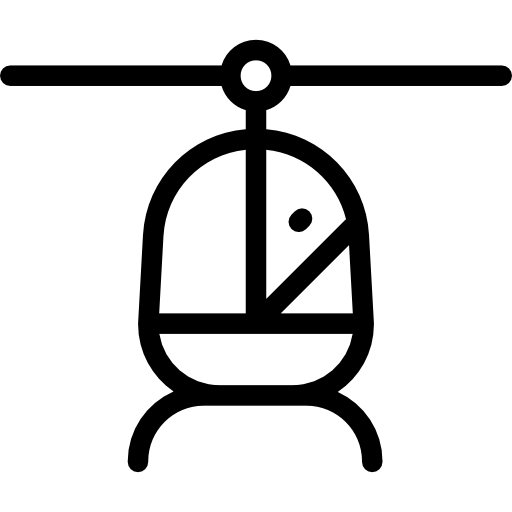 helicóptero icono gratis