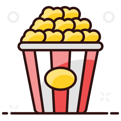 Popcorn Box Generic Outline Color Icon