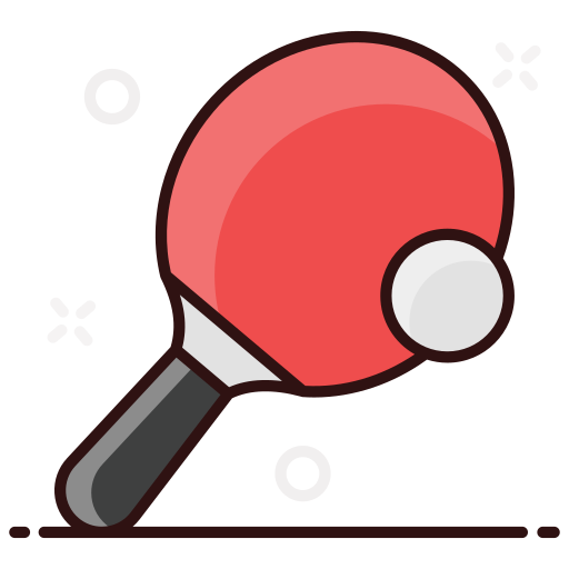tenis de mesa icono gratis