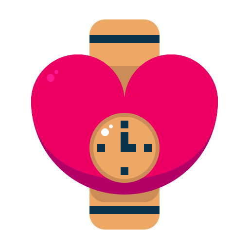 reloj de pulsera icono gratis