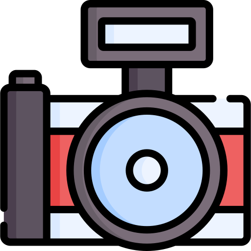 cámara fotográfica icono gratis