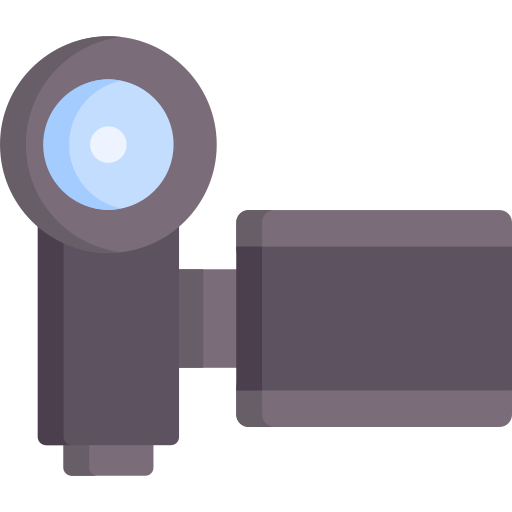 camara de video icono gratis