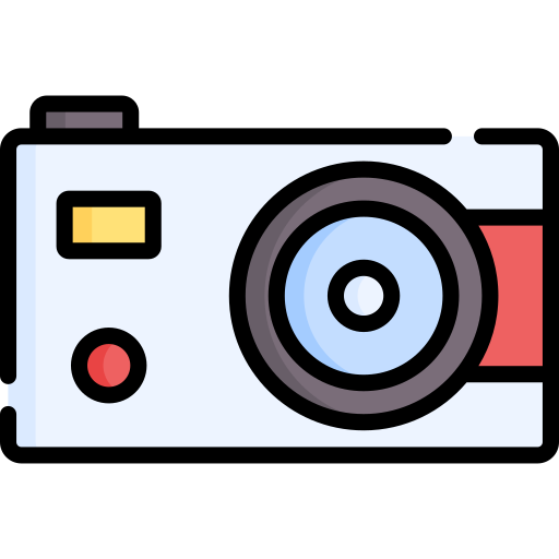 Compact camera Special Lineal color icon