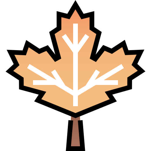Maple leaf free icon