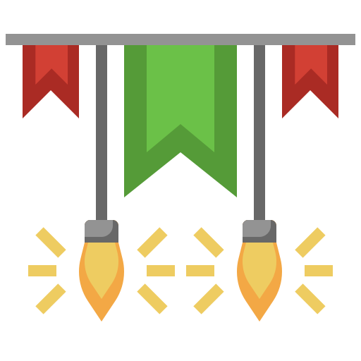 guirnalda icono gratis