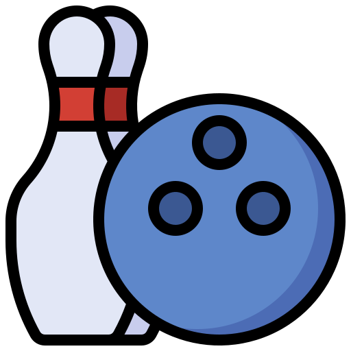 Bowling Surang Lineal Color icon