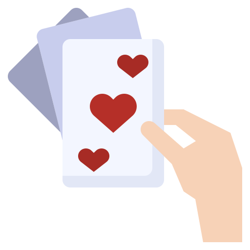 cartas de póquer icono gratis