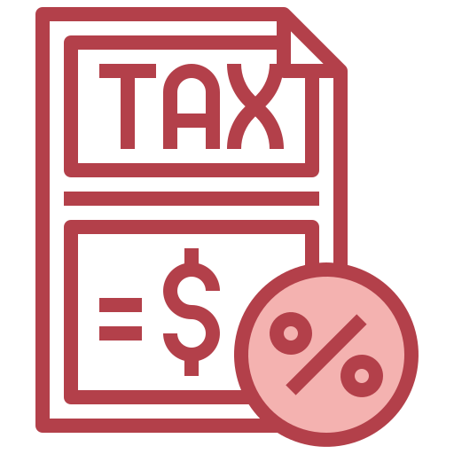 Taxes Surang Red icon