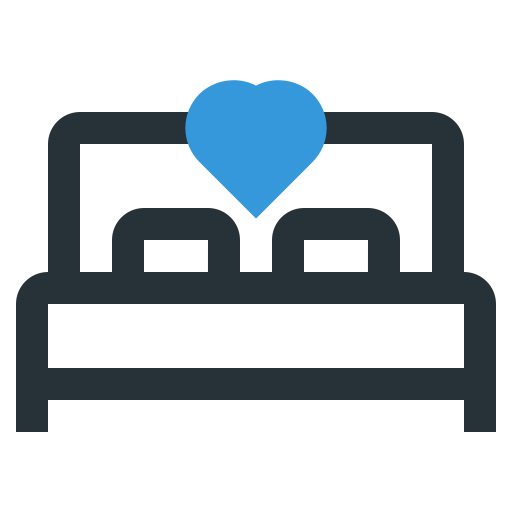 cama matrimonial icono gratis