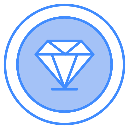 Diamond icon Generic Blue