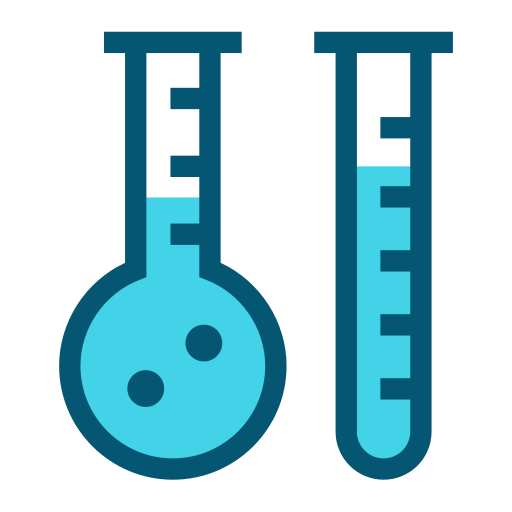 Test tubes Generic Blue icon