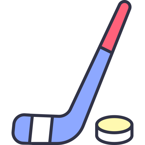 hockey sobre hielo icono gratis