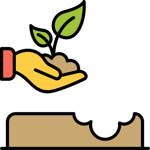 replantar grátis ícone