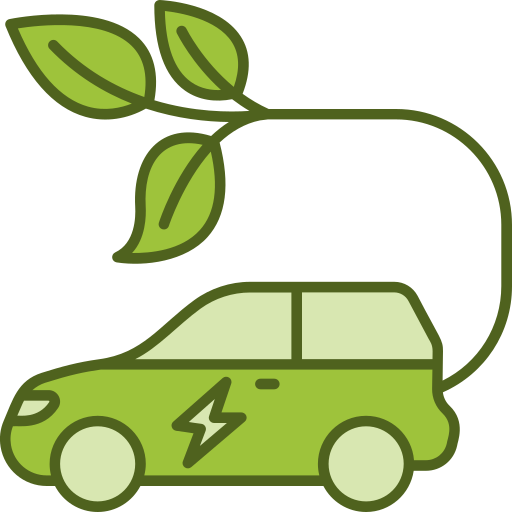 Zero emission - Free transport icons
