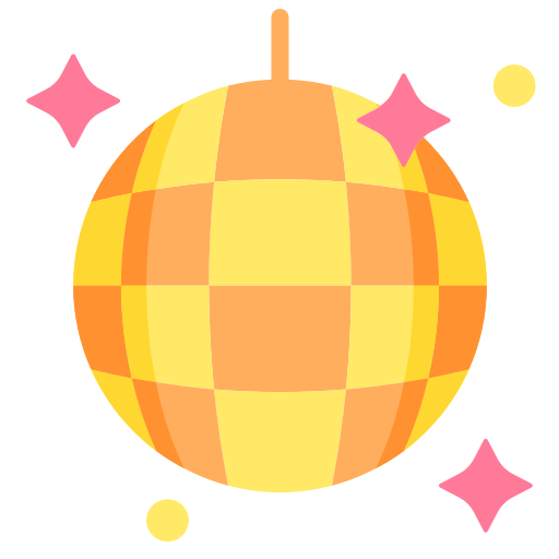 bola de disco icono gratis