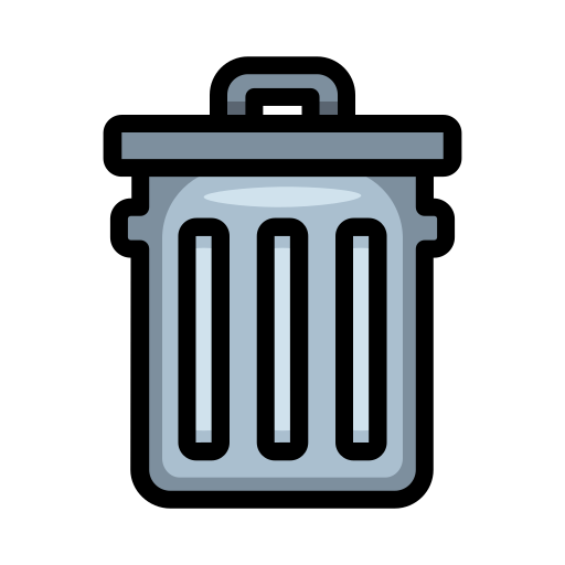 garbage can symbol